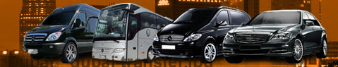 Transfer to Dubai | Limousine | Minibus | Coach | Car