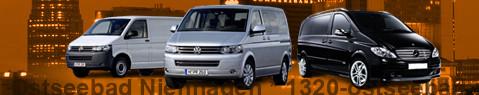 Hire a minivan with driver at Ostseebad Nienhagen | Chauffeur with van