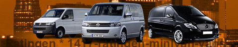Hire a minivan with driver at Ratingen | Chauffeur with van