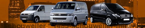 Hire a minivan with driver at Schouweiler | Chauffeur with van