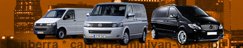 Hire a minivan with driver at Canberra | Chauffeur with van