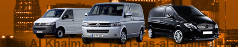 Hire a minivan with driver at Ras Al Khaimah | Chauffeur with van
