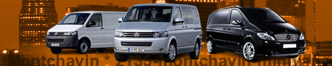 Hire a minivan with driver at Montchavin | Chauffeur with van
