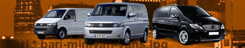 Hire a minivan with driver at Bari | Chauffeur with van