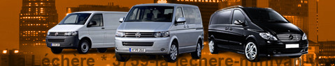 Hire a minivan with driver at La Léchère | Chauffeur with van