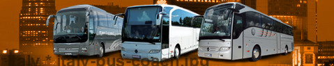 Louez un bus Italie | Service de transport en bus | Charter Bus | Autobus