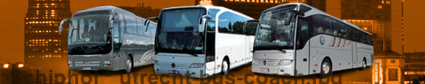 Private transfer from Schiphol to Utrecht with Coach