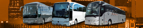 Louez un bus Houston | Service de transport en bus | Charter Bus | Autobus