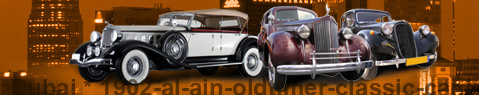 Private transfer from Dubai to Al Ain with Vintage/classic car