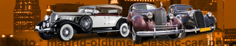 Private transfer from Porto to Madrid with Vintage/classic car