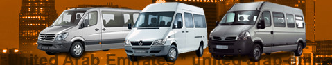 Louez un Minibus Émirats arabes unis | Location de Minibus