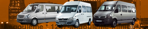 Minibus hire Angouleme - with driver | Minibus rental