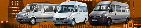 Minibus hire Hereford - with driver | Minibus rental