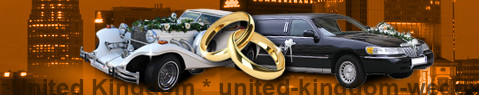 Automobili per matrimoni Regno Unito | Limousine per matrimoni