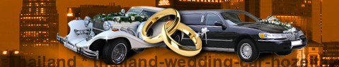 Voiture de mariage Thailande | Limousine de mariage