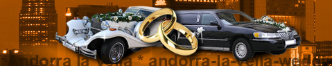 Voiture de mariage Andorre-la-Vieille | Limousine de mariage