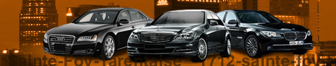 Private chauffeur with limousine around Sainte-Foy-Tarentaise | Car with driver
