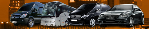 Transfer to London | Limousine | Minibus | Coach | Car