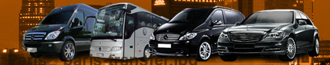 Transfer to Paris | Limousine | Minibus | Coach | Car