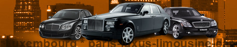 Private transfer from Luxembourg to Paris with Luxury limousine