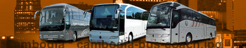 Coach Hire Camboya | Bus Transport Services | Charter Bus | Autobus