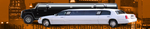 Private transfer from Dubai to Ras Al Khaimah with Stretch Limousine (Limo)