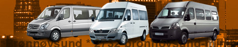 Minibus hire Brønnøysund - with driver | Minibus rental