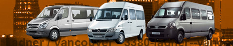 Minibus hire Ladner / Vancouver - with driver | Minibus rental