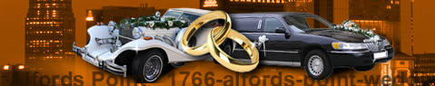 Hochzeitsauto Alfords Point | Hochzeitslimousine