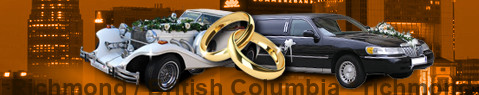 Voiture de mariage Richmond / Colombie-Britannique | Limousine de mariage