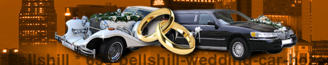 Automobili per matrimoni Bellshill | Limousine per matrimoni