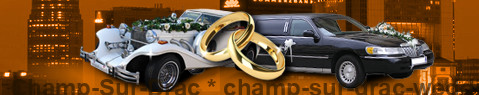 Свадебные автомобили Champ-Sur-Drac | Свадебный лимузин

